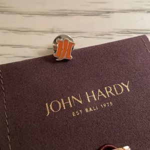 John Hardy Sterling Silver “JH” Logo Pin